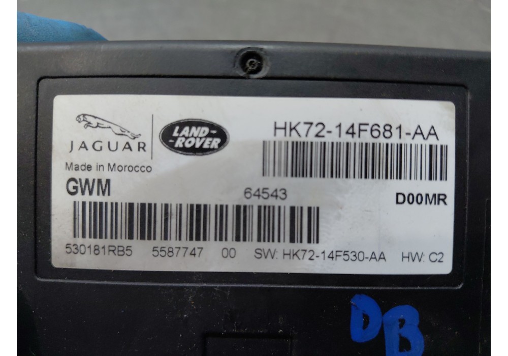 Recambio de modulo electronico para land rover range rover evoque (l538) 2.0 d 4x4 referencia OEM IAM   