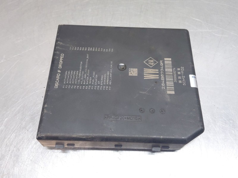 Recambio de caja reles / fusibles para renault scenic iv intens referencia OEM IAM 284B63349R  