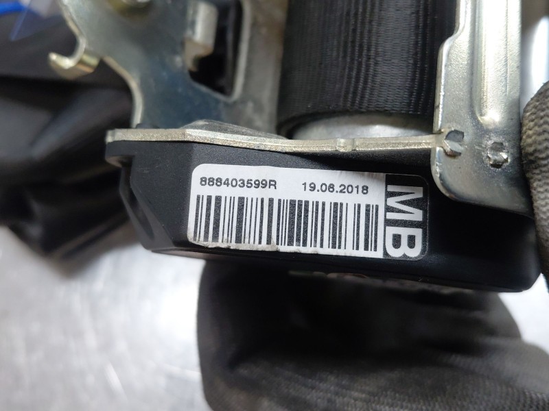 Recambio de cinturon seguridad trasero derecho para renault scenic iv intens referencia OEM IAM 888403599R  