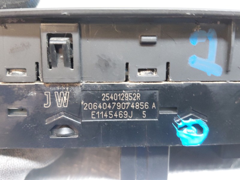 Recambio de mando elevalunas delantero izquierdo para renault scenic iv intens referencia OEM IAM 254012952R  