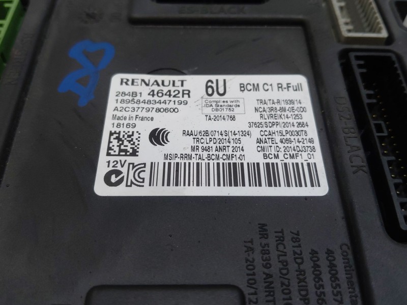 Recambio de modulo confort para renault scenic iv intens referencia OEM IAM 284B14642R  