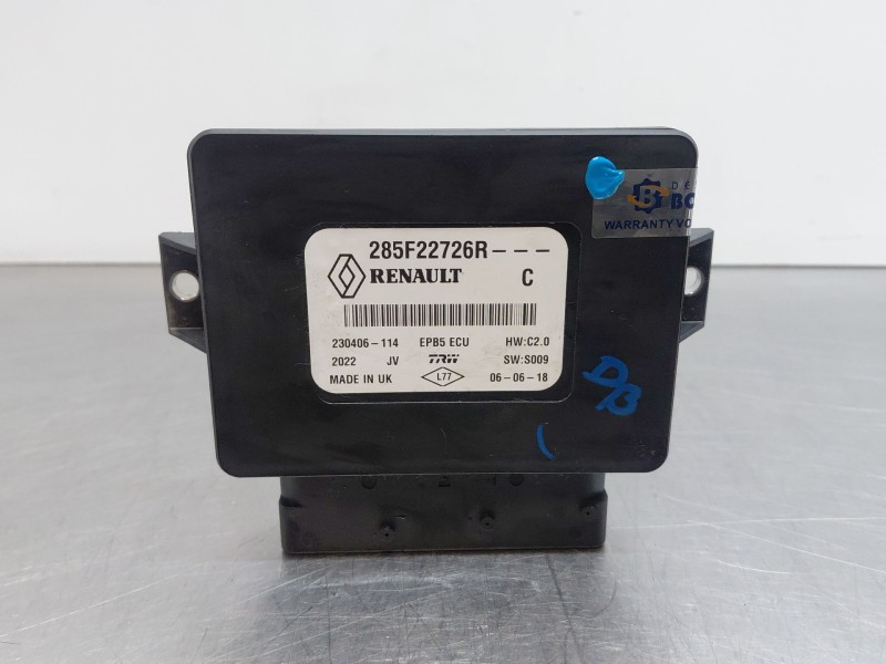 Recambio de modulo electronico para renault scenic iv intens referencia OEM IAM 285F22726R  