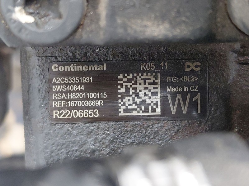 Recambio de motor completo para renault scenic iv intens referencia OEM IAM K9K F6  