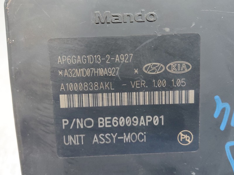 Recambio de abs para kia sportage eco dynamic referencia OEM IAM 58920F1560  