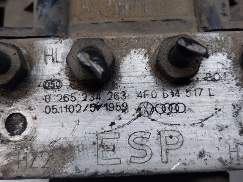 Recambio de abs para audi a6 c6 (4f2) 3.0 tdi quattro referencia OEM IAM 4F0614517L 0265234263 