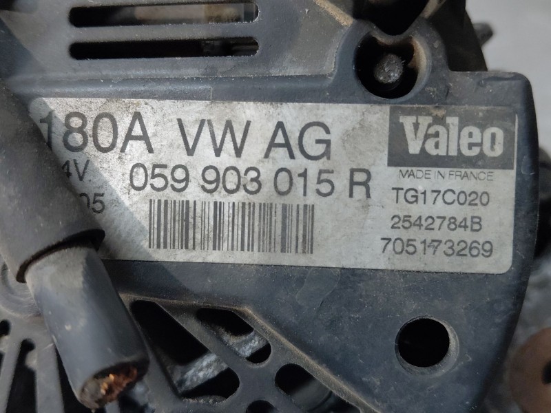 Recambio de alternador para audi a6 c6 (4f2) 3.0 tdi quattro referencia OEM IAM 059903015R  