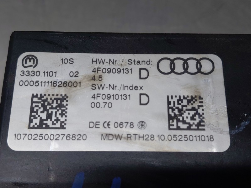Recambio de antirrobo para audi a6 c6 (4f2) 3.0 tdi quattro referencia OEM IAM 4F0910131D  