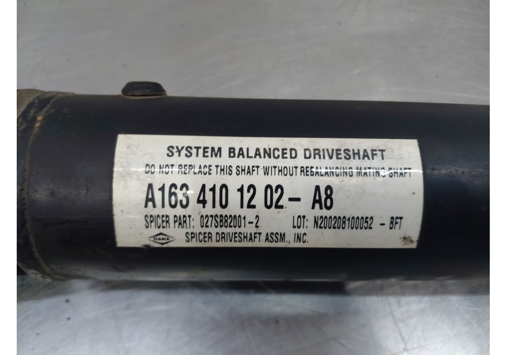 Recambio de transmision central para mercedes-benz clase m (w163) ml 400 cdi (163.128) referencia OEM IAM   