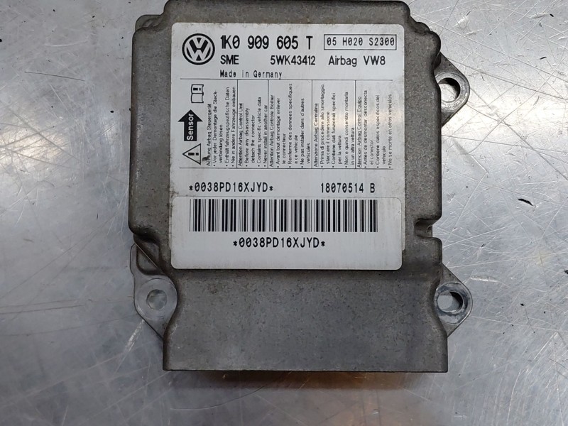 Recambio de kit airbag para volkswagen golf v (1k1) 1.6 referencia OEM IAM   