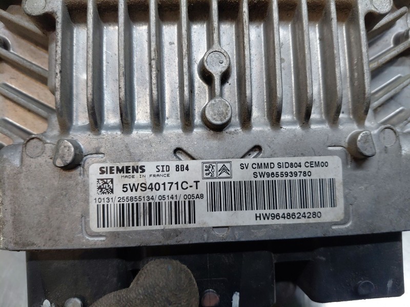 Recambio de centralita motor uce para peugeot 1007 (km_) 1.4 hdi referencia OEM IAM 9648624280  