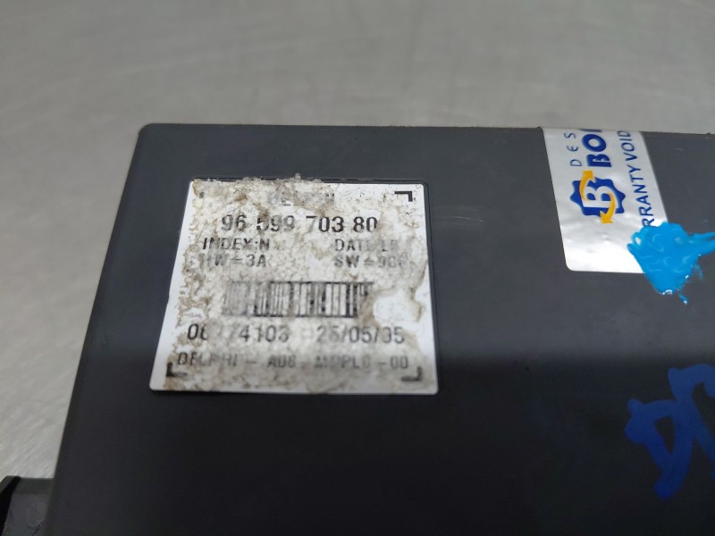 Recambio de modulo confort para peugeot 1007 (km_) 1.4 hdi referencia OEM IAM 9659970380  