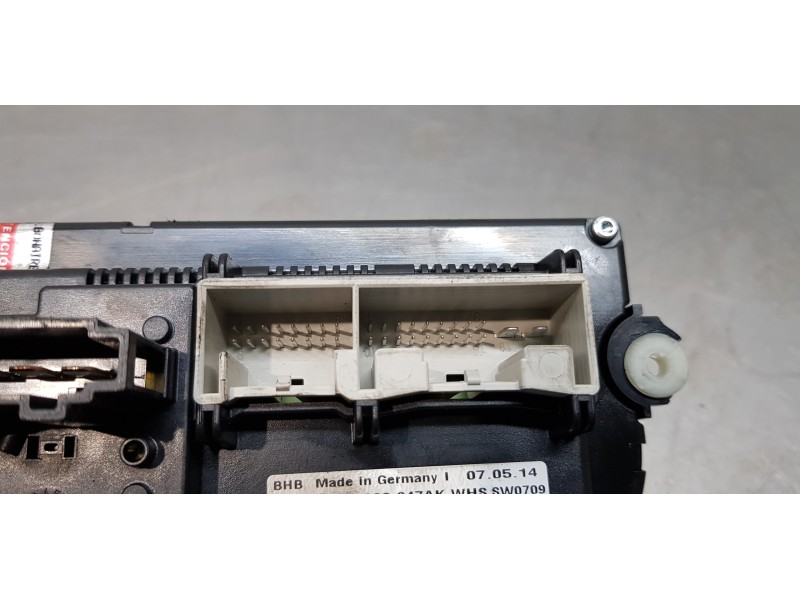 Recambio de mando climatizador para skoda superb combi (3t5) ambition referencia OEM IAM 3T0820047AK   Recambio de mando climatizador para skoda superb combi (3t5) ambition referencia OEM IAM 3T0820047AK