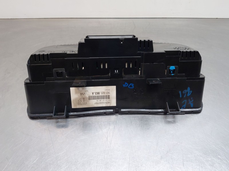 Recambio de cuadro instrumentos para volkswagen golf v (1k1) 1.6 referencia OEM IAM 1K0920863A 1K0920863A 