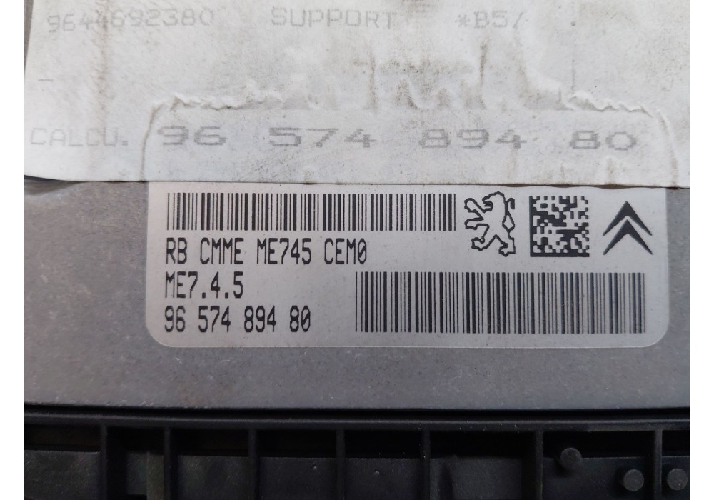 Recambio de centralita motor uce para citroën c4 coupé (la_) 1.6 16v referencia OEM IAM 9657489480  