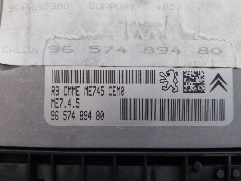 Recambio de centralita motor uce para citroën c4 coupé (la_) 1.6 16v referencia OEM IAM 9657489480  