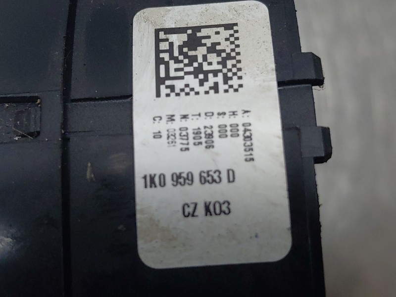 Recambio de anillo airbag para audi a3 sportback (8pa) 1.9 tdi referencia OEM IAM 1K0959653D  