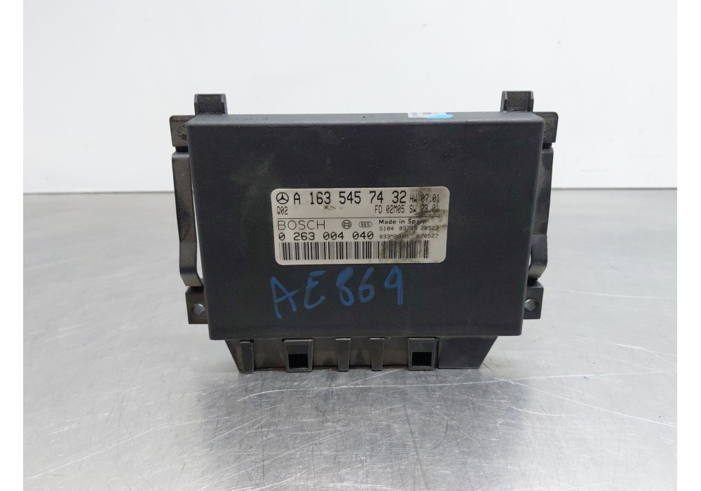 Recambio de modulo electronico para mercedes-benz clase m (w163) ml 400 cdi (163.128) referencia OEM IAM A1635457432  
