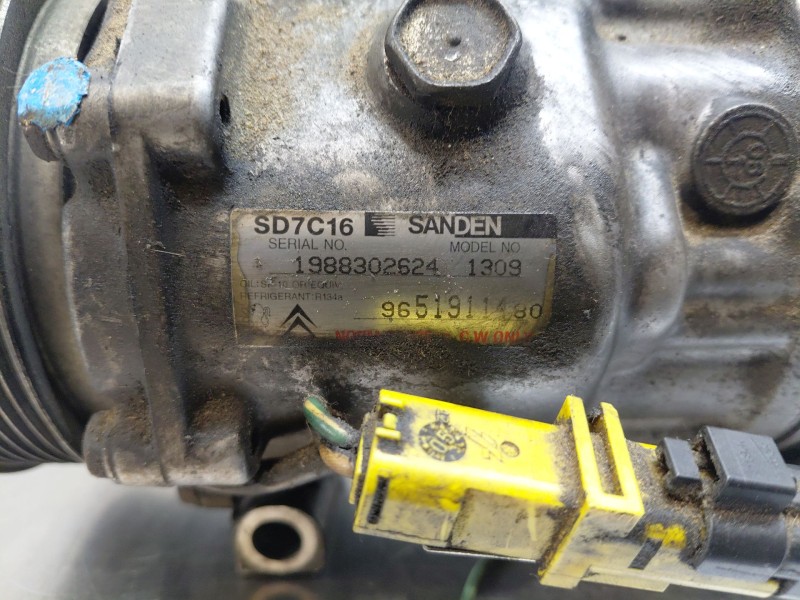 Recambio de compresor aire acondicionado para peugeot 307 sw (3h) 1.6 hdi 110 referencia OEM IAM   