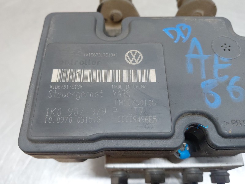 Recambio de abs para volkswagen golf v (1k1) 1.6 referencia OEM IAM 1K0614117H 1K0614117HBEF 