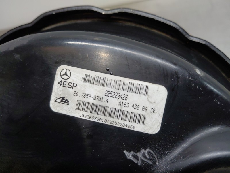 Recambio de servofreno para mercedes-benz clase m (w163) ml 400 cdi (163.128) referencia OEM IAM A0014300708 A1634300630 