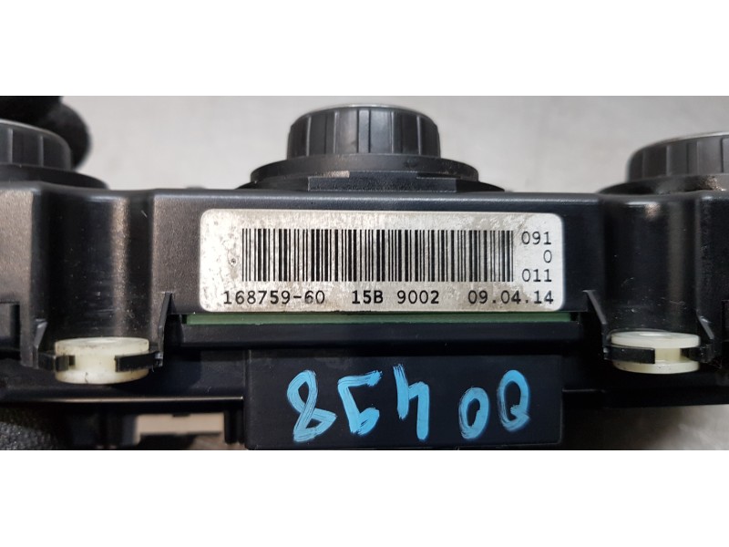 Recambio de mando climatizador para skoda superb combi (3t5) ambition referencia OEM IAM 3T0820047AK   Recambio de mando climatizador para skoda superb combi (3t5) ambition referencia OEM IAM 3T0820047AK