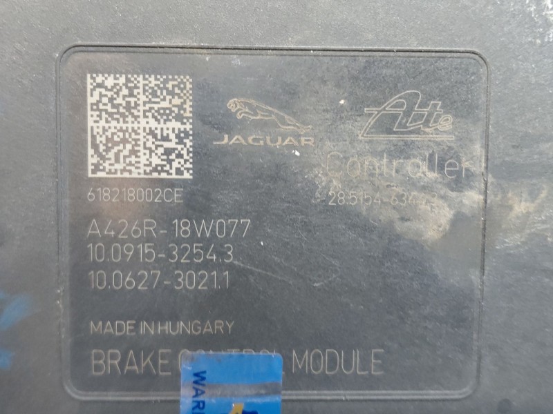Recambio de abs para jaguar e-pace (x540) 2.0 d150 awd referencia OEM IAM J9C38539 J9C314F447AD 