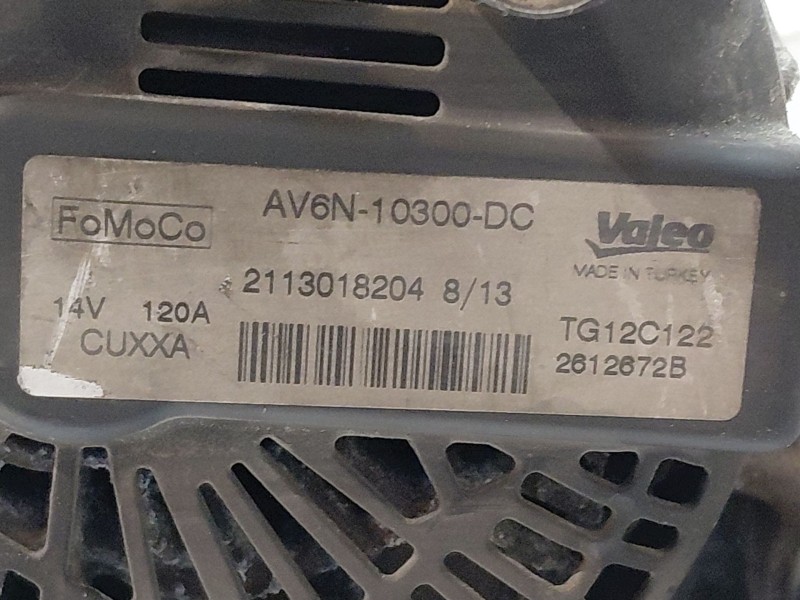 Recambio de alternador para ford fiesta vi (cb1, ccn) 1.6 tdci referencia OEM IAM 1904972  