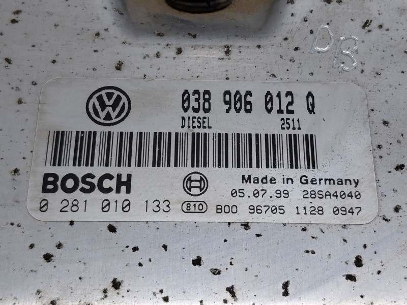 Recambio de centralita motor uce para volkswagen new beetle (9c1, 1c1) 1.9 tdi referencia OEM IAM 038906012Q  