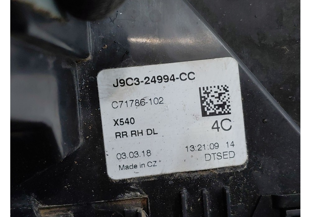 Recambio de cerradura puerta trasera derecha para jaguar e-pace (x540) 2.0 d150 awd referencia OEM IAM T2H17438  