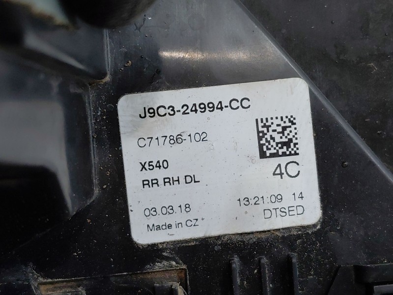 Recambio de cerradura puerta trasera derecha para jaguar e-pace (x540) 2.0 d150 awd referencia OEM IAM T2H17438  