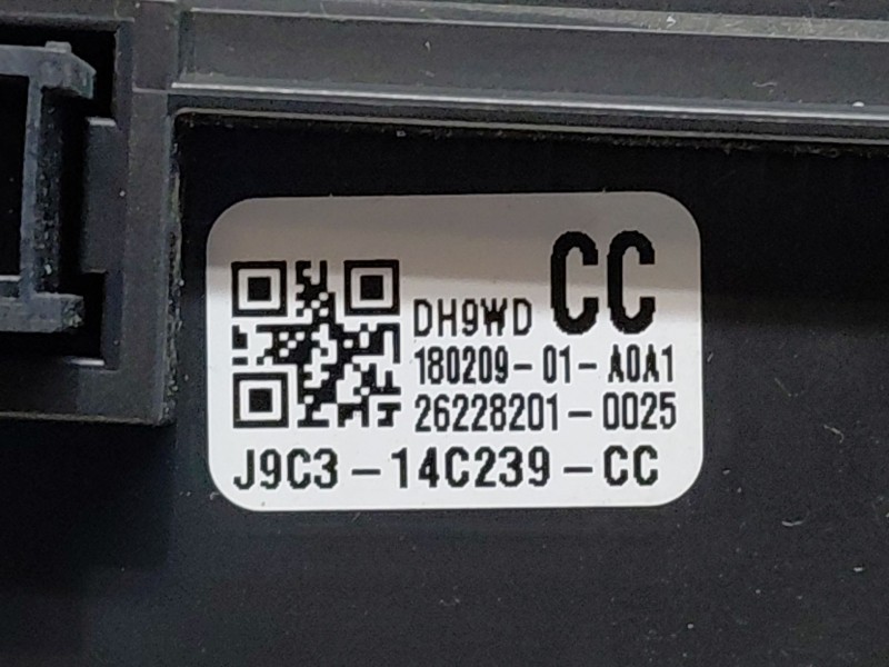 Recambio de mando climatizador para jaguar e-pace (x540) 2.0 d150 awd referencia OEM IAM J9C10875 J9C314C239CC 