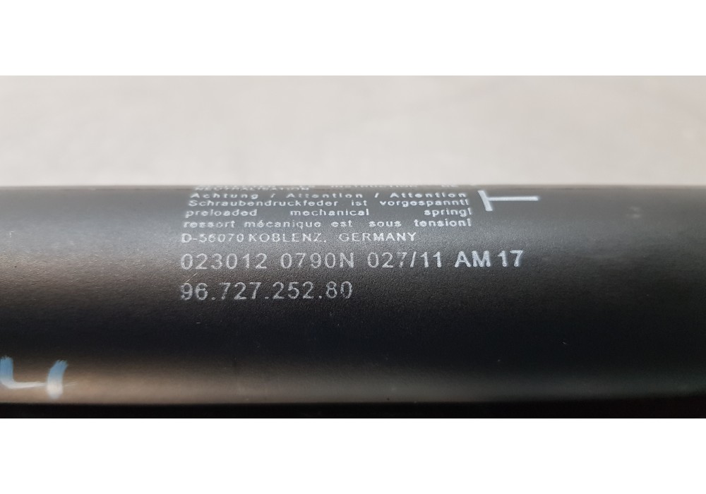 Recambio de amortiguadores maletero / porton para peugeot 308 cc (2009) sport referencia OEM IAM 9672725280   Recambio de amortiguadores maletero / porton para peugeot 308 cc (2009) sport referencia OEM IAM 9672725280