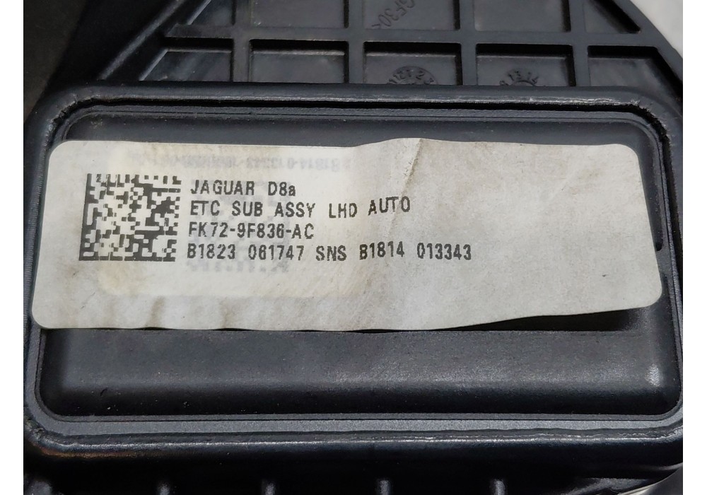 Recambio de pedal acelerador para jaguar e-pace (x540) 2.0 d150 awd referencia OEM IAM J9C13012 FK729F836AC 