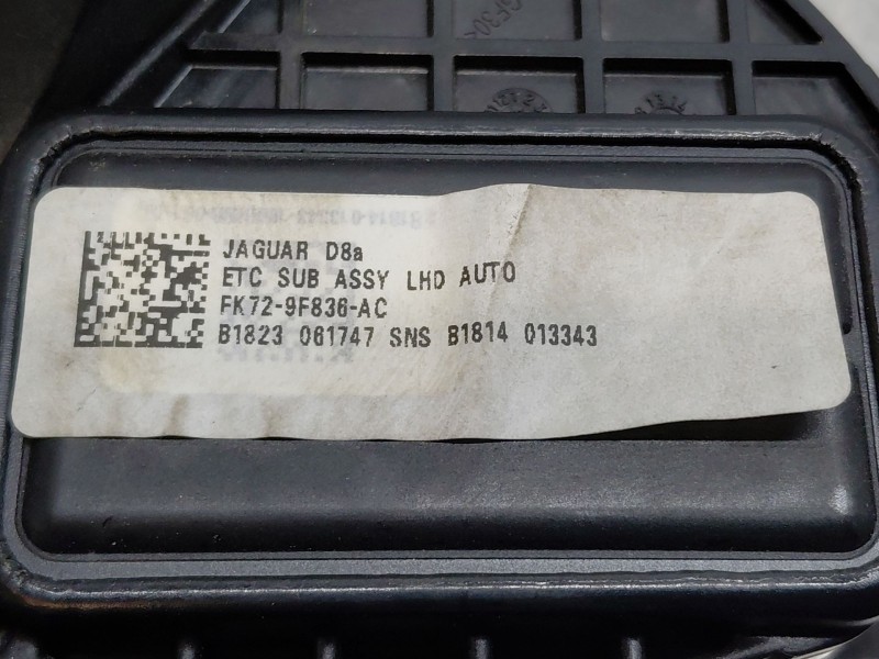 Recambio de pedal acelerador para jaguar e-pace (x540) 2.0 d150 awd referencia OEM IAM J9C13012 FK729F836AC 