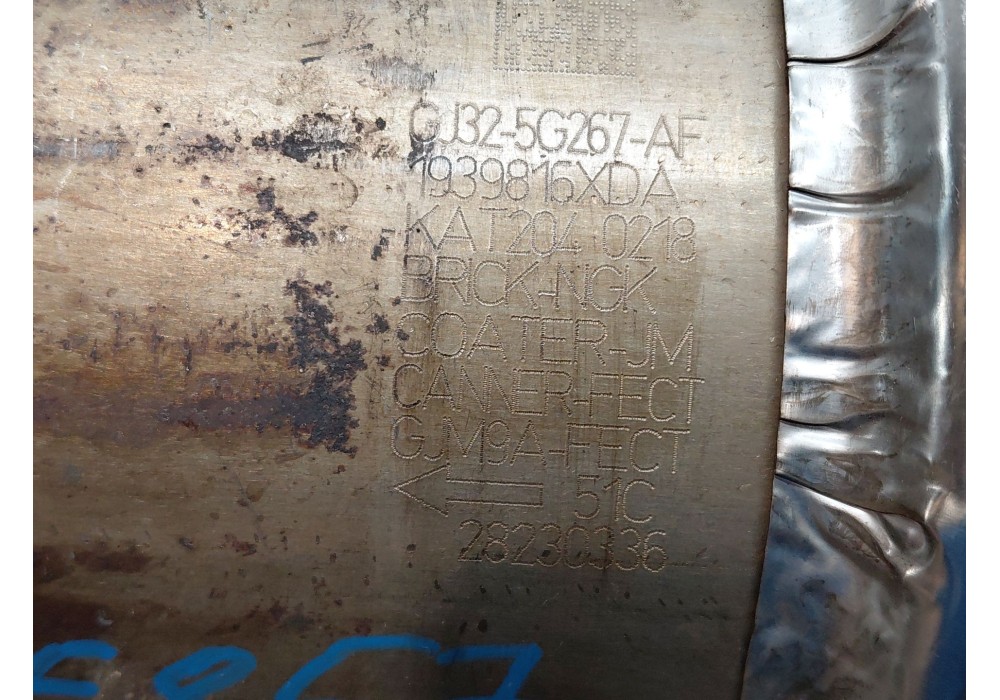 Recambio de filtro de particulas para jaguar e-pace (x540) 2.0 d150 awd referencia OEM IAM J9C2179  