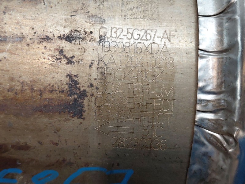 Recambio de filtro de particulas para jaguar e-pace (x540) 2.0 d150 awd referencia OEM IAM J9C2179  