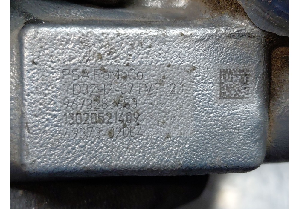 Recambio de turbocompresor para ford fiesta vi (cb1, ccn) 1.6 tdci referencia OEM IAM 1696537  
