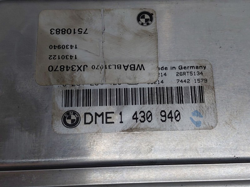 Recambio de centralita motor uce para bmw 3 coupé (e46) 318 ci referencia OEM IAM 0261204420  