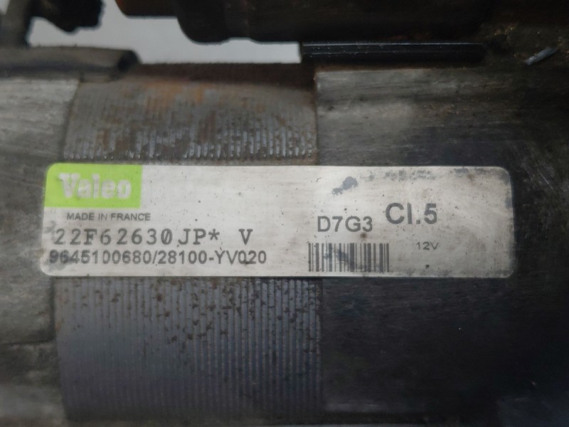Recambio de motor arranque para citroën c4 coupé (la_) 1.6 hdi referencia OEM IAM 9645100680  