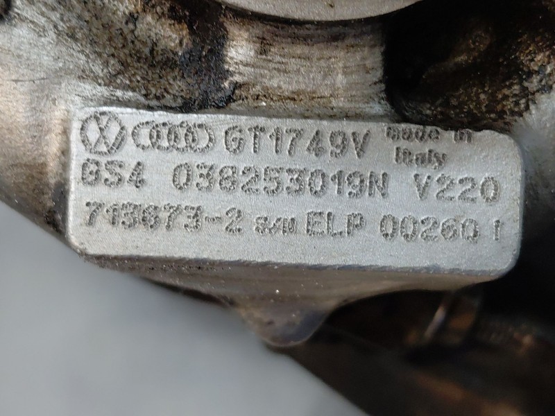Recambio de turbocompresor para volkswagen new beetle (9c1, 1c1) 1.9 tdi referencia OEM IAM 038253019N  