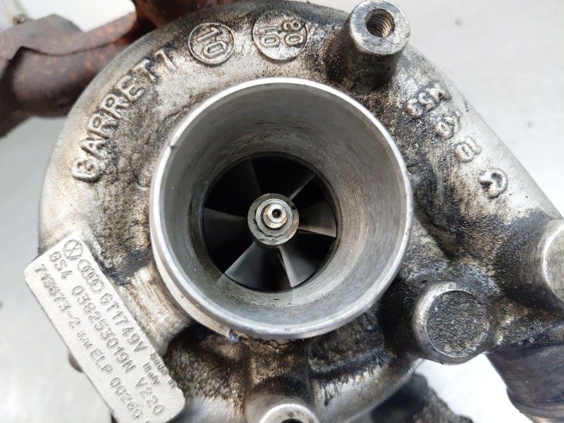 Recambio de turbocompresor para volkswagen new beetle (9c1, 1c1) 1.9 tdi referencia OEM IAM 038253019N  