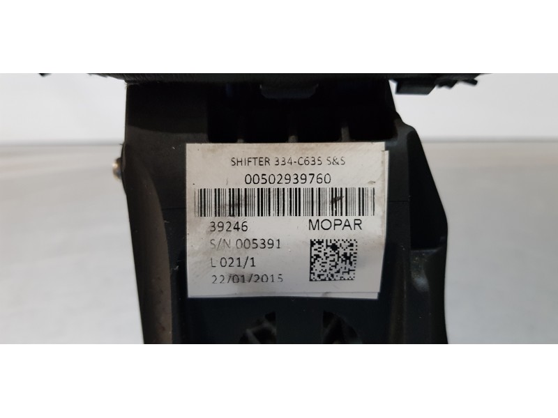 Recambio de palanca cambio para fiat 500 x (334) pop star referencia OEM IAM 55263197  