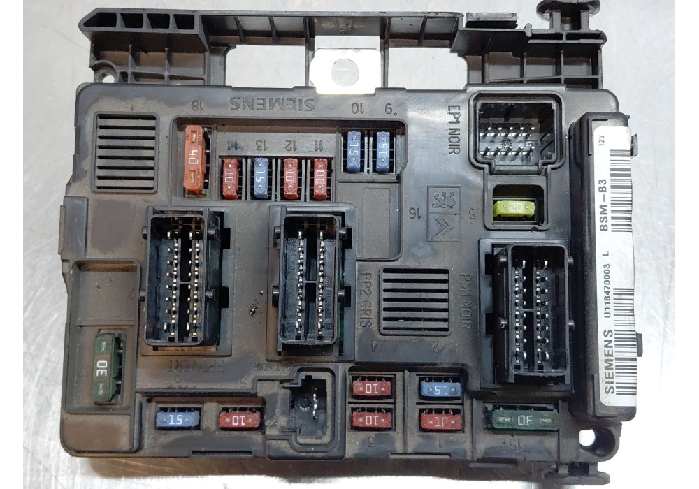 Recambio de caja reles / fusibles para citroën xsara picasso (n68) 1.6 hdi referencia OEM IAM   