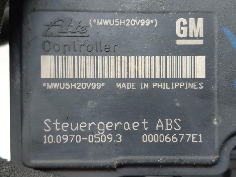 Recambio de abs para opel astra h gtc (a04) 1.3 cdti (l08) referencia OEM IAM   