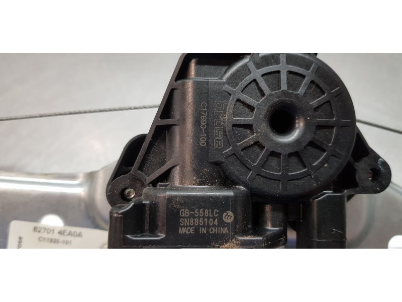 Recambio de elevalunas trasero izquierdo para nissan qashqai (j11) acenta referencia OEM IAM 827014EA0A  