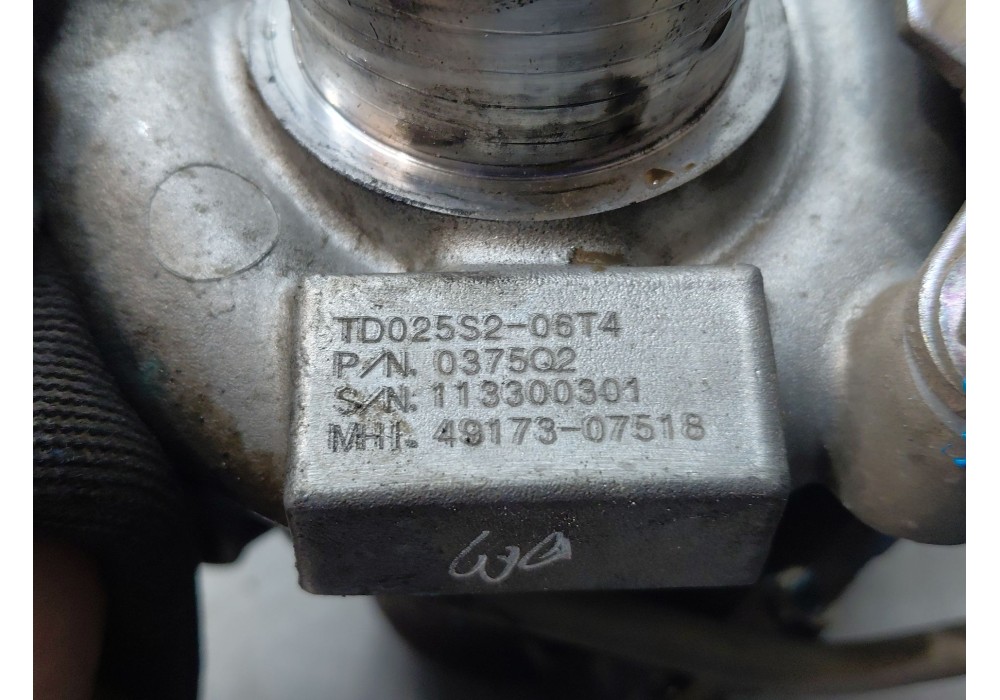 Recambio de turbocompresor para peugeot 308 sw i (4e_, 4h_) 1.6 hdi referencia OEM IAM   