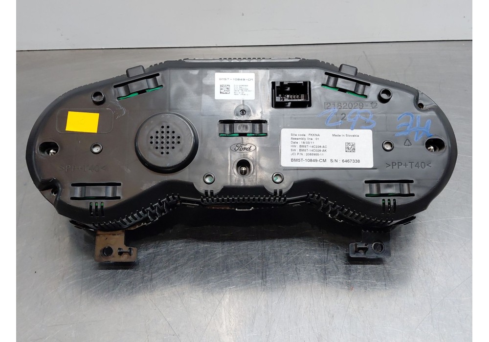 Recambio de pantalla multifuncion para ford focus iii 1.6 tdci referencia OEM IAM 1940785 AM5T18B955BD 