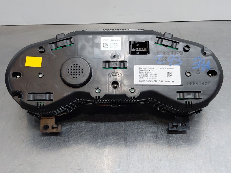 Recambio de pantalla multifuncion para ford focus iii 1.6 tdci referencia OEM IAM 1940785 AM5T18B955BD 