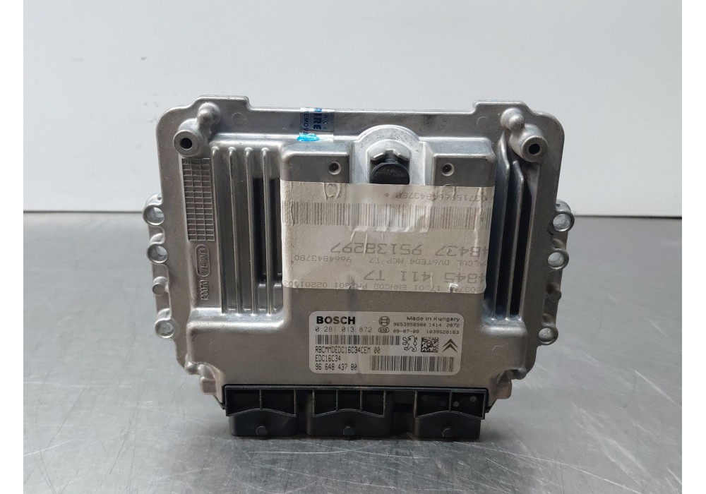 Recambio de centralita motor uce para peugeot 308 sw i (4e_, 4h_) 1.6 hdi referencia OEM IAM   