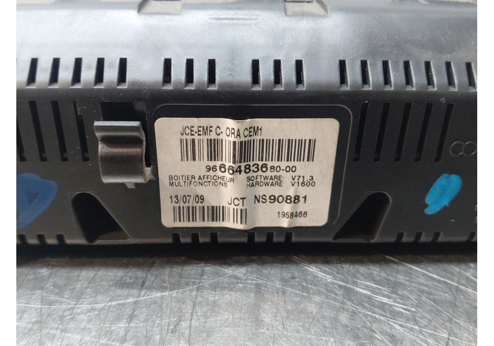 Recambio de pantalla multifuncion para peugeot 308 sw i (4e_, 4h_) 1.6 hdi referencia OEM IAM   